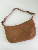 Mirage suede shuolder bag