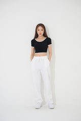 BクロップTシャツ/B Crop TEE(9245)
