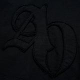 NEW SYMBOL APPLIQUE HOODIE (BLACK)