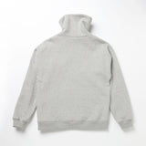 FLEECE COLLAR HALF ZIP CREW_grey (6640102539382)