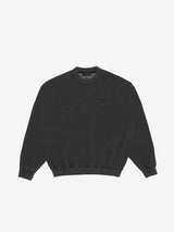 WASHED SWEATSHIRT - BLACK (4622874443894)