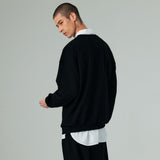 アーチプリンティングスウェット/ARCH PRINTING SWEAT SHIRT-BLACK