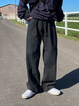 カバーツートンルーズフィットフーディ―/COVER TWO TONE LOOSEFIT HOODY