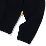バーシティーロゴニットフーディー / VARSITY LOGO KNIT HOODIE