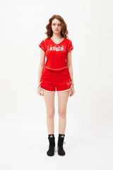 ドゥードゥルチェリースポーツノースリーブ / DOODLE CHERRY SPORTS SLEEVELESS [RED]