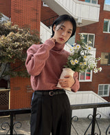 ツインラムスウールニット (5 color)