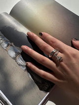 SUNFLOWER DROP RING