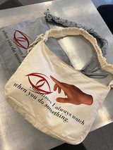 ドントタッチシャーリングバッグvol.2/Don't Touch Shirring Bag Vol.2 BLUE