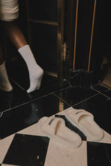 グッドデイファリーサンダル/G'day furry sandals (white)