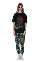 ラインストーンズ ローズ Tシャツ | RHINESTONES ROSE TEE (3960701780086)