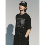 ゲットコネクテッドTシャツ / GET CONNECTED T-SHIRT_BK