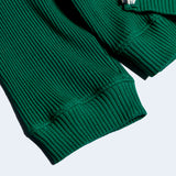 ２WAYジップアップワッフルカーディガン/DAMP 2-WAY ZIP-UP WAFFLE CARDIGAN_GREEN