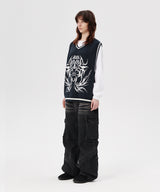 ECLIPSE TRIBAL KNIT VEST