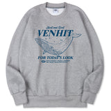 スプリングホエールスウェットシャツ/VENHIT Spring Whale SWEATSHIRT_B1