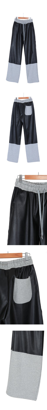 カラードレザーパンツ / colored leather pants