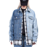 BBD Division Reverse Denim Jacket (Blue)