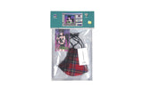 12タータンチェックレースマスク / 1 2 tartan check lace mask (4579937419382)