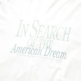 アメリカンドリームTシャツ/AMERICAN DREAM TEE [WHITE]