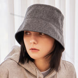 VA Square Drop Overfit Bucket Hat / Charcoal