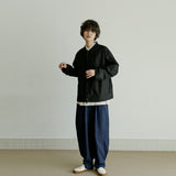 スタジアムジャケット / unisex stadium jacket black