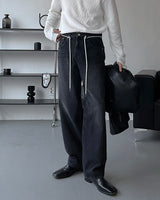 EN Russell Track Denim Pants (2 colors)