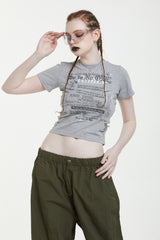 スナップTシャツ / SNAP T-SHIRT