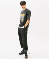 RUDDY RETRO PAPER T-SHIRT (CHARCOAL) (6585245106294)
