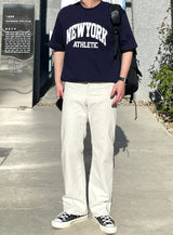 ニューヨークプリントTシャツ / [MADE]NEVERDOWHY NEWYORK PRINTING T-SHIRTS