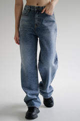 モールドデニムパンツ/no.1775 molded denim pants