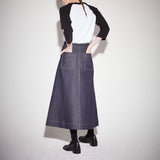 Aラインデニムスカート / A line denim skirt