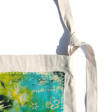 [Patchwork Canvas Bag] Life in Travel-Tie-dye Lime (6625179926646)