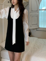 Rose Layered Sleeveless Dress