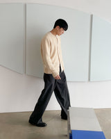ツイルヘビーナッピングワイドスラックス / twill heavy napping wide slacks 2color