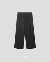 ツイルヘビーナッピングワイドスラックス / twill heavy napping wide slacks 2color