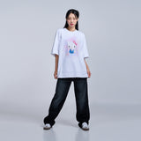Sanrio HELLO KITTY 3D アートワークショートスリーブTシャツ