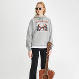 Bear Metal Hoodie [Melange grey] (6610312364150)