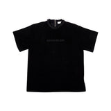 [UNISEX] Detachable Chain Terry T-Shirt (Black)