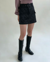 Collection 21fw - Dark Vader Mini Skirt (6614899196022)