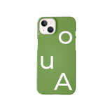 エモーションアイフォンケース /  emotion case (green)