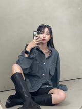 ASCLO Denim Porter Shirt (2color)