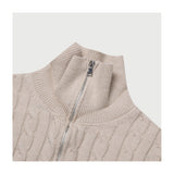 LMN Liton Cable Semi-Ziped Knit (7 colors)