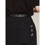 ハーフバンディングバミューダパンツ / HALF BANDING BERMUDA PANTS_BK