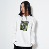 BLECH LONG SLEEVE T-SHIRT OFF WHITE (6616269979766)