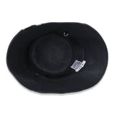 DENIM CARBON COATED CHAIN BUCKET HAT (6538804461686)