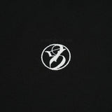CIRCLE NEW SYMBOL LOGO BOLERO SWEAT SHIRT BLACK