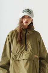 コージーフーデッドアノラックジャケット/BSR2223FWJK083 COZY HOODED ANORAK JACKET KHAKI