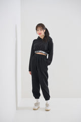 フーデッドクロップスウェットシャツ / (9086) USS Hooded Crop Sweatshirt