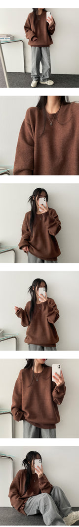 Delando Tom Boxy Angora Knitwear