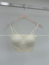 7 color cropped bra top sleeveless