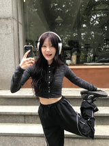 サイレントトラックパンツ